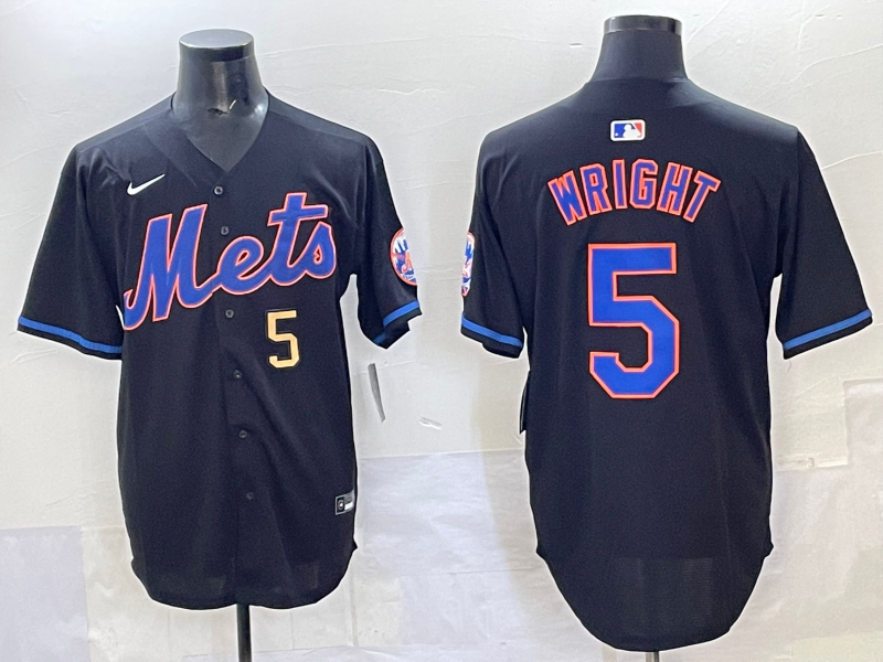 Men 2025 New York Mets #5 Wright blue MLB Nike jersey style 10